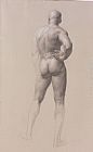 Jacob Collins Canvas Paintings - Male Figure